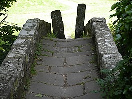 橋,石,隔斷板框