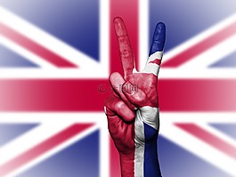英國,和平,手