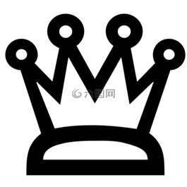 冠,圖標,崇高