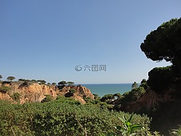 阿爾加維,葡萄牙,海灘