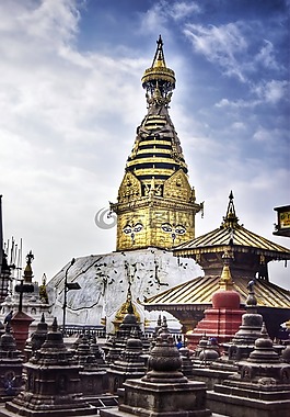 monkeytemple,soyambhu,尼泊尔