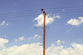 極點(diǎn),天空,云