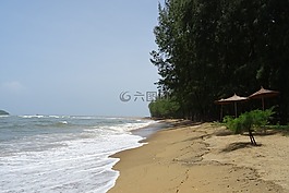 海灘,海,阿拉伯