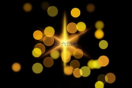 散景,明星,圣誕節(jié)