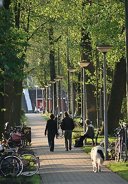 weesperzijde,阿姆斯特丹,徒步旅行