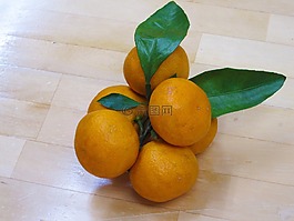 橘子,水果,橙色