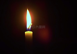 蜡烛,光,黑暗
