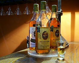 朗姆酒,酒精,喝