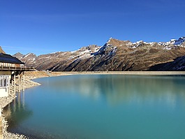 水域,湖,山