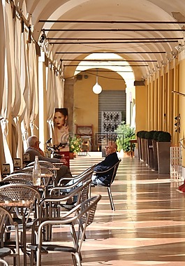 意大利,切爾維亞,城市中心