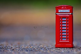公用電話亭,英語,電話