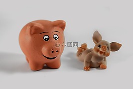 豬,數(shù)字,人工