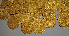 黃金,硬幣,博物館