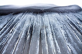 冰,冰柱,雪