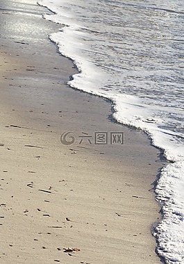 海灘,海,砂