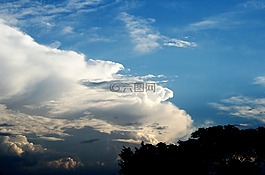 云,銀行,白