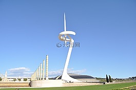 巴塞罗那,城市,天线