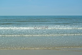 海,波,沙
