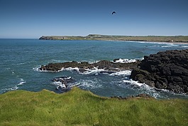 北海岸,安特里姆郡,海岸
