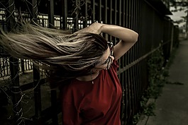 模型,妇女,构成