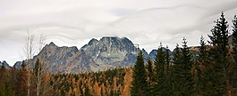 vysoké 塔特拉,全景,斯洛伐克