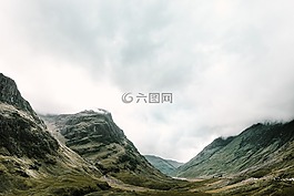 山,高原,自然