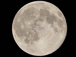 月亮,全,黑暗