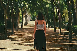人,女子,女孩