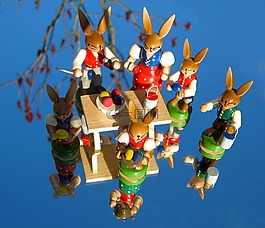 復(fù)活節(jié),復(fù)活節(jié)兔子,團隊