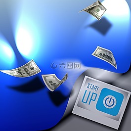 錢,dollar,啟動