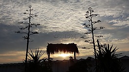 天空,景觀,水域