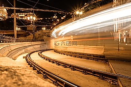 電車,角,打開