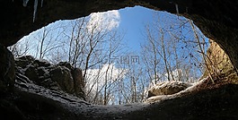 德國(guó),洞穴,石