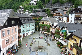 hallstatt,奥地利,镇