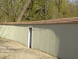 schlossgarten,墙,花园
