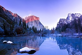 湖,水,雪