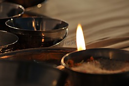 蠟燭,光,排燈節(jié)