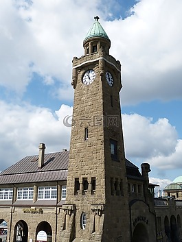 漢堡,漢薩同盟城市,landungsbrücken