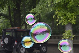 肥皂泡沫,柏林,勃蘭登堡門