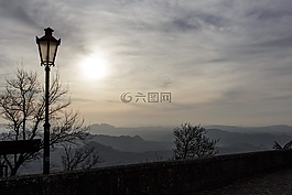 景觀,日落,性質(zhì)
