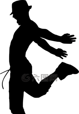 側(cè)影,舞蹈家,孤立