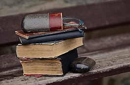 圖書,老,古董