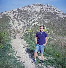徒步旅行,旅程,休息