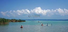 海濱,巴拉頓湖,匈牙利