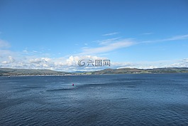 海,天空,波
