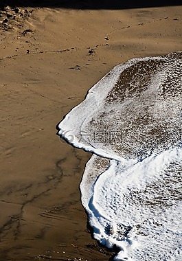沙,海灘,海洋