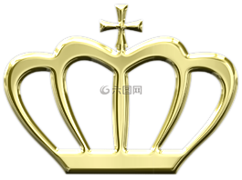 皇冠,銀,透明