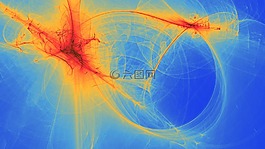 霧,空間,顏色