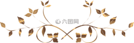 漩渦,裝飾,葉子