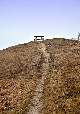 小山,休息,游覽
